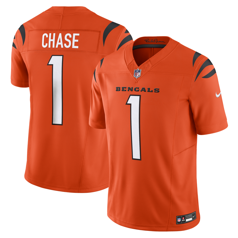 Ja'Marr Chase Cincinnati Bengals Football Jersey, Sportswear Jersey Shirt, Lightweight Athletic Jersey, Casual Gift for Men, Style 5029928