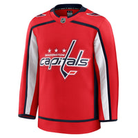 Washington Capitals Hockey Jersey, Red Premium Home Sportswear Jersey Shirt, Long Sleeve Hockey Sweater Jersey, Casual Gift for Men