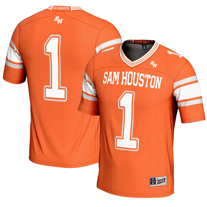 Sam Houston State Bearkats Football Jersey, Sportswear Jersey Shirt, Lightweight Breathable Athletic Jersey, Casual Gift for Men, Style 5182346
