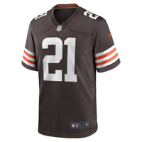 Denzel Ward Cleveland Browns Football Jersey, Sportswear Jersey Shirt, Lightweight Athletic Jersey, Casual Gift for Men, Style 200423160