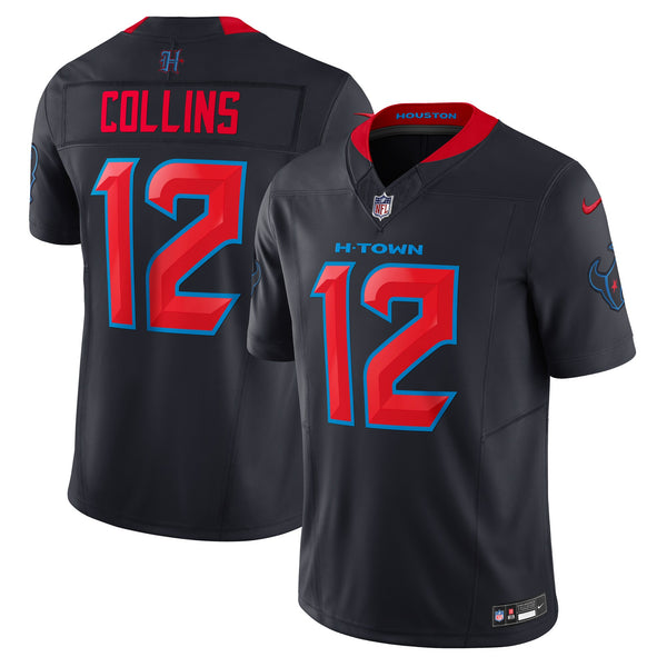 Houston Texans Nico Collins Navy Alternate 2 Limited Jersey