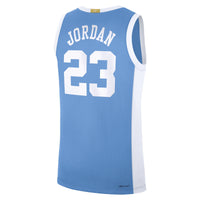 North Carolina Tar Heels Basketball Jersey, Blue Sportswear Jersey Shirt, Sleeveless Athletic Tank Jersey, Casual Gift for Men, Style 201176439