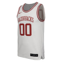 Arkansas Razorbacks Basketball Jersey, White Replica Sportswear Jersey Shirt, Sleeveless Athletic Tank Jersey, Casual Gift for Men