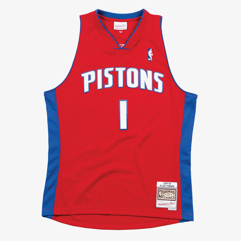 Swingman Jersey Detroit Pistons Basketball Jersey, Sportswear Jersey Shirt, Sleeveless Athletic Jersey, Casual Gift for Men, Style 203164560