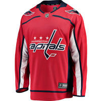 Washington Capitals Hockey Jersey, Red Breakaway Home Sportswear Jersey Shirt, Long Sleeve Hockey Sweater Jersey, Casual Gift for Men