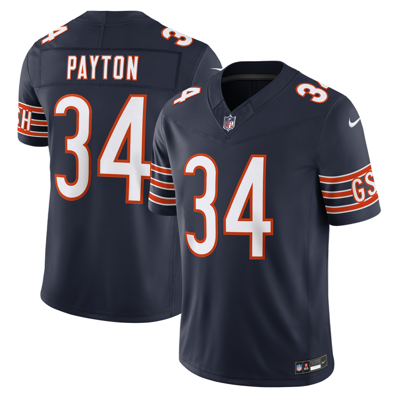 Walter Payton Chicago Bears Football Jersey, Navy Limited Sportswear Jersey Shirt, Lightweight Breathable Athletic Jersey, Casual Gift for Men