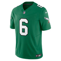 DeVonta Smith Philadelphia Eagles Football Jersey, Kelly Sportswear Jersey Shirt, Lightweight Breathable Athletic Jersey, Casual Gift for Men