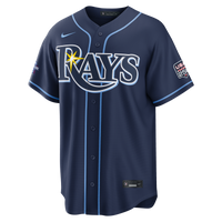 Junior Caminero Tampa Bay Rays Baseball Jersey, Navy Sportswear Jersey Shirt, Lightweight Breathable Athletic Jersey, Casual Gift for Men