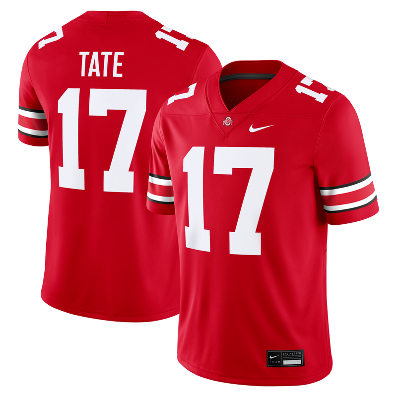 Ohio State Buckeyes Football Jersey, Sportswear Jersey Shirt, Lightweight Breathable Athletic Jersey, Casual Gift for Men, Style 2002047329