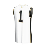 Wake Forest Demon Deacons Basketball Jersey, White Fashion Sportswear Jersey Shirt, Sleeveless Athletic Tank Jersey, Casual Gift for Men