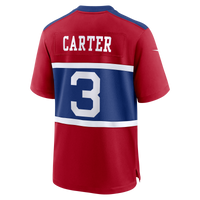 New York Giants Football Jersey, Red Game Sportswear Jersey Shirt, Lightweight Breathable Athletic Jersey, Casual Gift for Men, Style 203972465