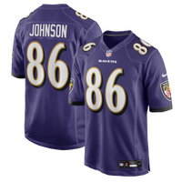 Cornelius Johnson Baltimore Ravens Football Jersey, Purple Sportswear Jersey Shirt, Lightweight Breathable Athletic Jersey, Casual Gift for Men
