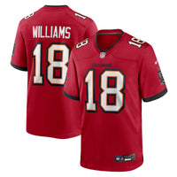 Josh Williams Tampa Bay Buccaneers Football Jersey, Red Sportswear Jersey Shirt, Lightweight Breathable Athletic Jersey, Casual Gift for Men