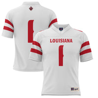 Louisiana Ragin' Cajuns Football Jersey, White Sportswear Jersey Shirt, Lightweight Breathable Athletic Jersey, Casual Gift for Men