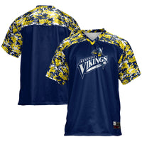 Augustana Vikings Football Jersey, Navy Sportswear Jersey Shirt, Lightweight Breathable Athletic Jersey, Casual Gift for Men
