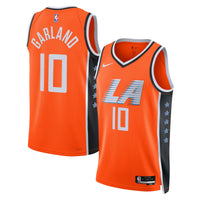 Darius Garland LA Clippers Basketball Jersey, Orange Swingman Sportswear Jersey Shirt, Sleeveless Athletic Tank Jersey, Casual Gift for Men
