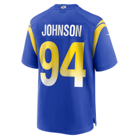 Desjuan Johnson Los Angeles Rams Football Jersey, Royal Sportswear Jersey Shirt, Lightweight Breathable Athletic Jersey, Casual Gift for Men