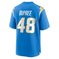 Bud Dupree Los Angeles Chargers Football Jersey, Powder Sportswear Jersey Shirt, Lightweight Breathable Athletic Jersey, Casual Gift for Men