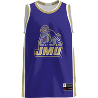 James Madison Dukes Basketball Jersey, Purple Sportswear Jersey Shirt, Sleeveless Athletic Tank Jersey, Casual Gift for Men, Style 4726062