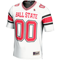 Ball State Cardinals Football Jersey, White Sportswear Jersey Shirt, Lightweight Breathable Athletic Jersey, Casual Gift for Men, Style 5183396