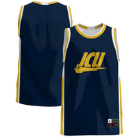John Carroll University Blue Streaks Basketball Jersey, Navy Sportswear Jersey Shirt, Sleeveless Athletic Tank Jersey, Casual Gift for Men
