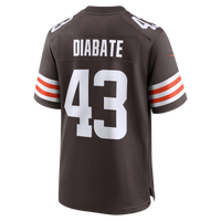 Mohamoud Diabate Cleveland Browns Football Jersey, Brown Sportswear Jersey Shirt, Lightweight Breathable Athletic Jersey, Casual Gift for Men