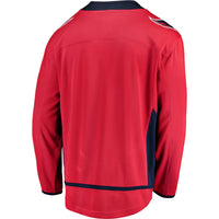 Washington Capitals Hockey Jersey, Red Breakaway Home Sportswear Jersey Shirt, Long Sleeve Hockey Sweater Jersey, Casual Gift for Men