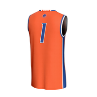Boise State Broncos Basketball Jersey, Orange Fashion Sportswear Jersey Shirt, Sleeveless Athletic Tank Jersey, Casual Gift for Men