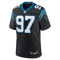 Bobby Brown III Carolina Panthers Football Jersey, Black Sportswear Jersey Shirt, Lightweight Breathable Athletic Jersey, Casual Gift for Men