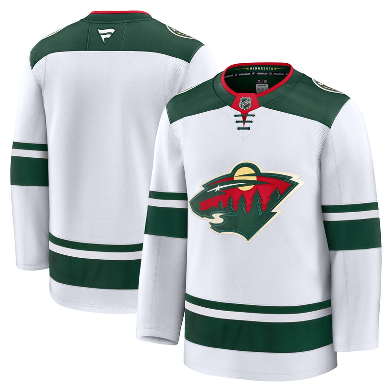 Minnesota Wild Hockey Jersey, White Premium Sportswear Jersey Shirt, Long Sleeve Hockey Sweater Jersey, Casual Gift for Men, Style 202015696