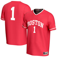 Boston University Soccer Jersey, Scarlet Sportswear Jersey Shirt, Lightweight Breathable Athletic Jersey, Casual Gift for Men, Style 203959414