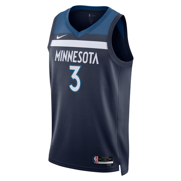 Minnesota Timberwolves Icon Edition Swingman Jersey - Navy - Jaden McDaniels