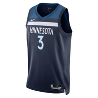 Jaden McDaniels Minnesota Timberwolves Basketball Jersey, Navy Sportswear Jersey Shirt, Sleeveless Athletic Tank Jersey, Casual Gift for Men