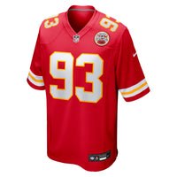 Zacch Pickens Kansas City Chiefs Football Jersey, Red Game Sportswear Jersey Shirt, Lightweight Breathable Athletic Jersey, Casual Gift for Men