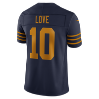 Green Bay Packers Football Jersey, Navy Limited Alternate Sportswear Jersey Shirt, Lightweight Breathable Athletic Jersey, Casual Gift for Men
