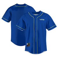 Georgia College Bobcats Baseball Jersey, Blue Lightweight Sportswear Jersey Shirt, Lightweight Breathable Athletic Jersey, Casual Gift for Men