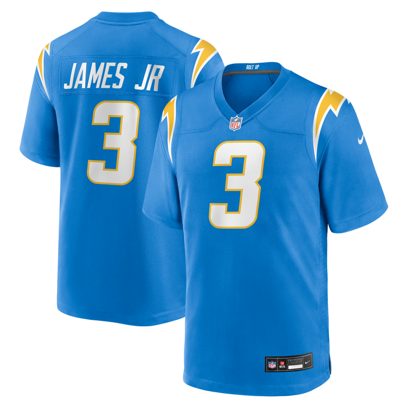 Derwin James Jr. Los Angeles Chargers Football Jersey, Blue Sportswear Jersey Shirt, Lightweight Breathable Athletic Jersey, Casual Gift for Men