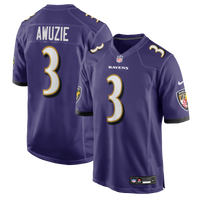 Chidobe Awuzie Baltimore Ravens Football Jersey, Purple Sportswear Jersey Shirt, Lightweight Breathable Athletic Jersey, Casual Gift for Men