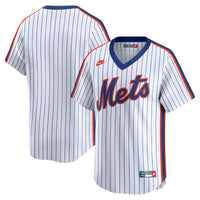 New York Mets Baseball Jersey, White Sportswear Jersey Shirt, Lightweight Breathable Athletic Jersey, Casual Gift for Men, Style 201944704