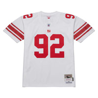 Michael Strahan New York Giants Football Jersey, White Sportswear Jersey Shirt, Lightweight Breathable Athletic Jersey, Casual Gift for Men