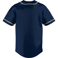 FIU Panthers Baseball Jersey, Blue Lightweight Sportswear Jersey Shirt, Lightweight Breathable Athletic Jersey, Casual Gift for Men