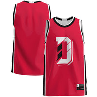 Davidson Wildcats Basketball Jersey, Red Lightweight Sportswear Jersey Shirt, Sleeveless Athletic Tank Jersey, Casual Gift for Men