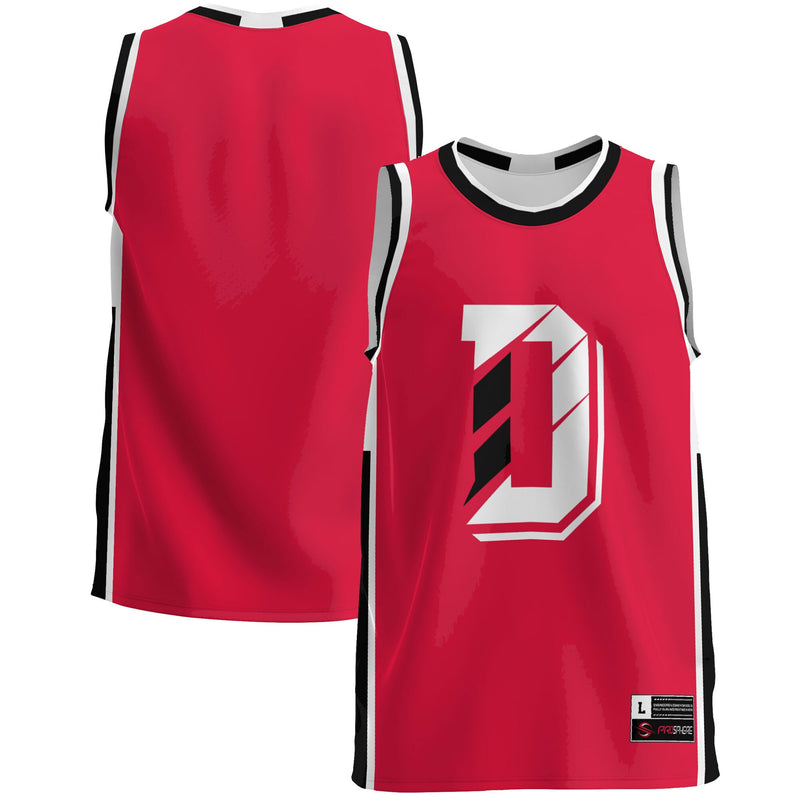 Davidson Wildcats Basketball Jersey, Red Lightweight Sportswear Jersey Shirt, Sleeveless Athletic Tank Jersey, Casual Gift for Men