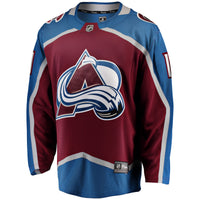 Brock Nelson Colorado Avalanche Hockey Jersey, Burgundy Sportswear Jersey Shirt, Long Sleeve Hockey Sweater Jersey, Casual Gift for Men