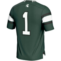 Michigan State Spartans Football Jersey, Sportswear Jersey Shirt, Lightweight Breathable Athletic Jersey, Casual Gift for Men, Style 5182339