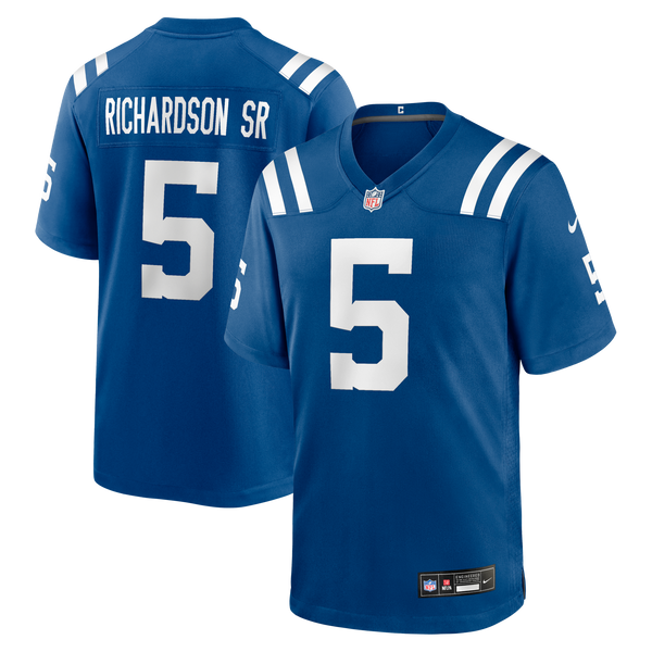 Indianapolis Colts Anthony Richardson Sr. Royal Team Game Jersey