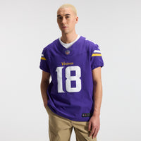 Justin Jefferson Minnesota Vikings Football Jersey, Sportswear Jersey Shirt, Lightweight Athletic Jersey, Casual Gift for Men, Style 5029520