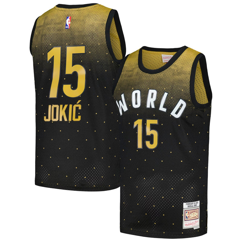 Nikola Jokic Basketball Jersey, Black Swingman Sportswear Jersey Shirt, Sleeveless Athletic Tank Jersey, Casual Gift for Men