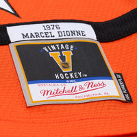 Marcel Dionne Orange 1976 NHL All-Star Game Power Play Hockey Jersey, Sportswear Jersey Shirt, Long Sleeve Hockey Jersey, Casual Gift for Men