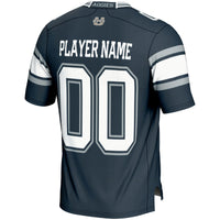 Utah State Aggies Football Jersey, Navy Sportswear Jersey Shirt, Lightweight Breathable Athletic Jersey, Casual Gift for Men, Style 5233552